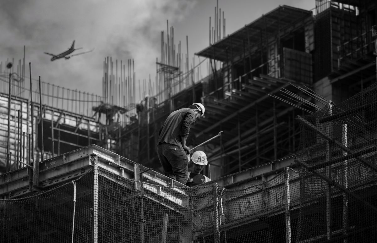 Edificación en construcción