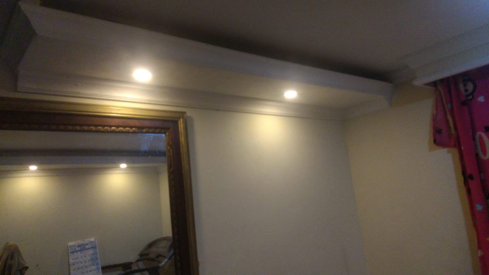 Cielorraso en drywall con iluminación
