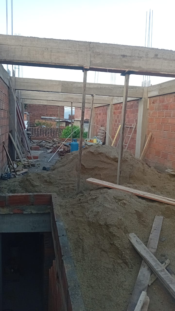 Columnas en obra
