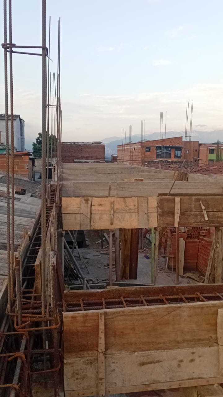 Estructura en construcción
