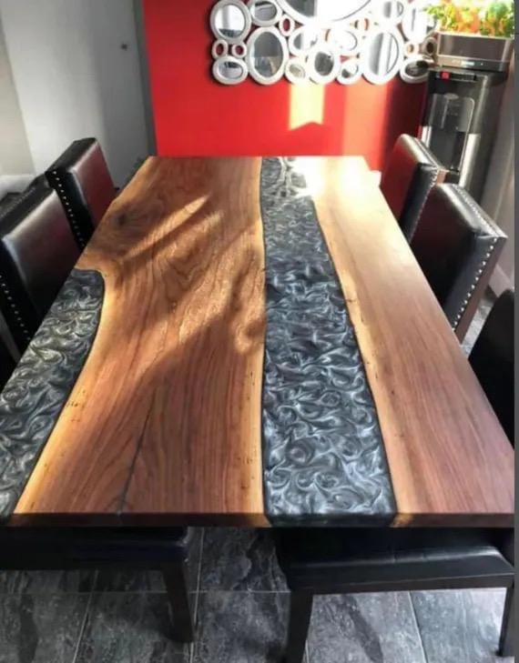 Mesa río en comedor